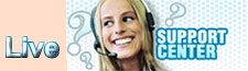 Live support chat